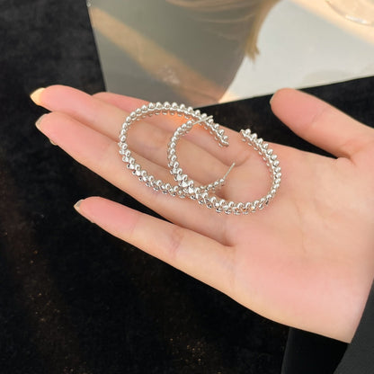 [Lumina]CLASH HOOP EARRINGS
