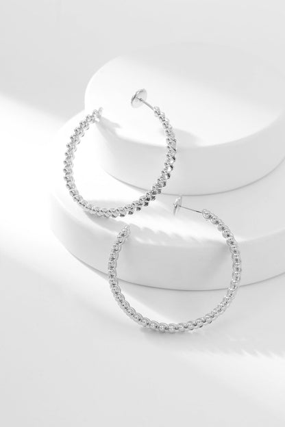 [Lumina]CLASH HOOP EARRINGS
