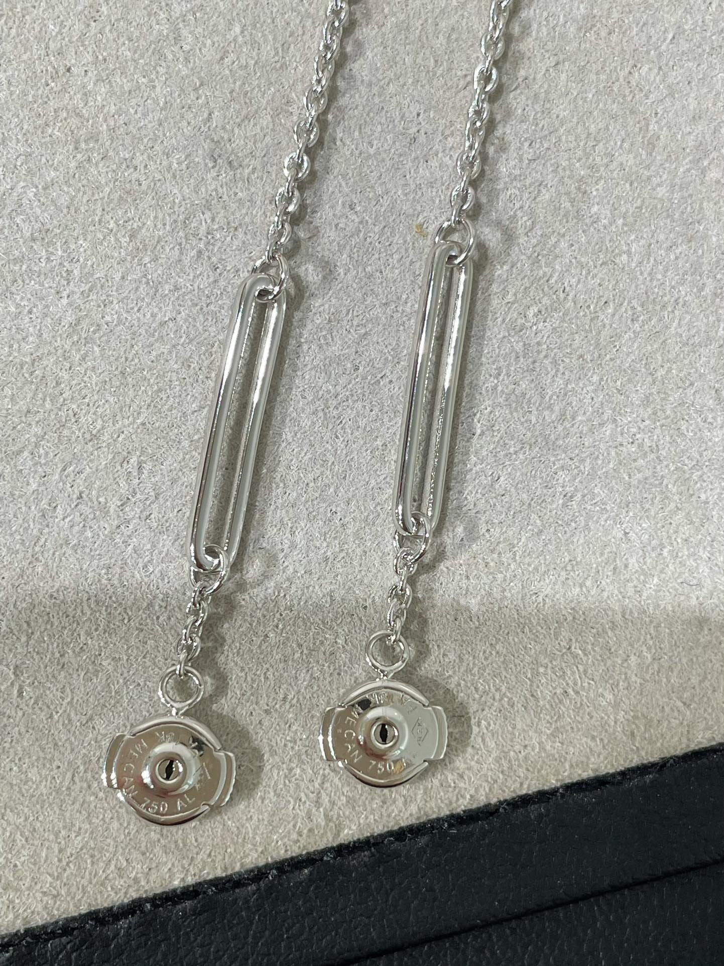 [Lumina]CHAINE CHAOS DIAMOND DROP EARRINGS