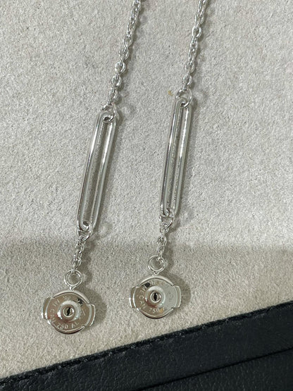 [Lumina]CHAINE CHAOS DIAMOND DROP EARRINGS