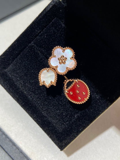 [Lumina]LUCKY 3 MOTIF Lumina GOLD RING