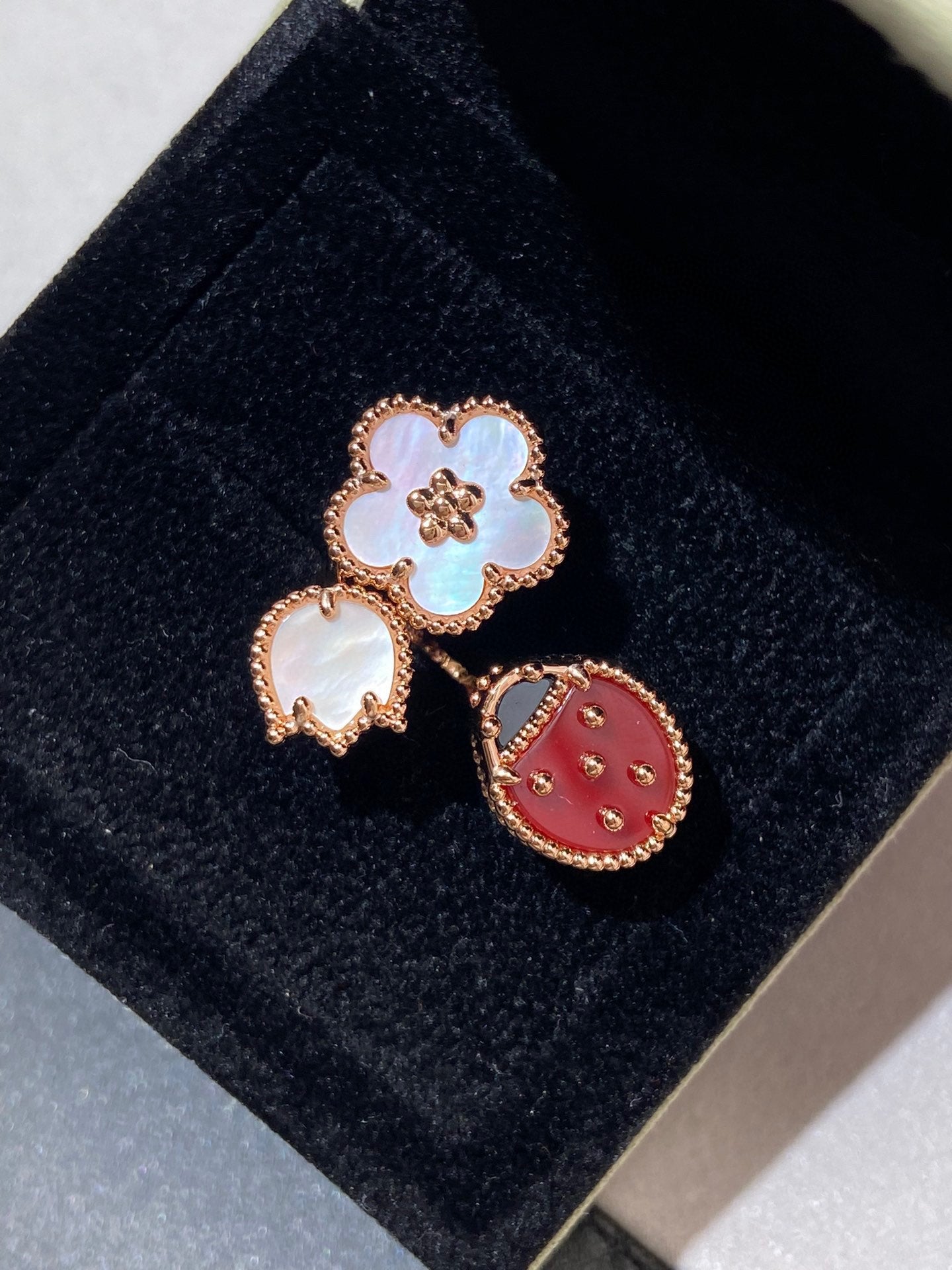 [Lumina]LUCKY 3 MOTIF Lumina GOLD RING