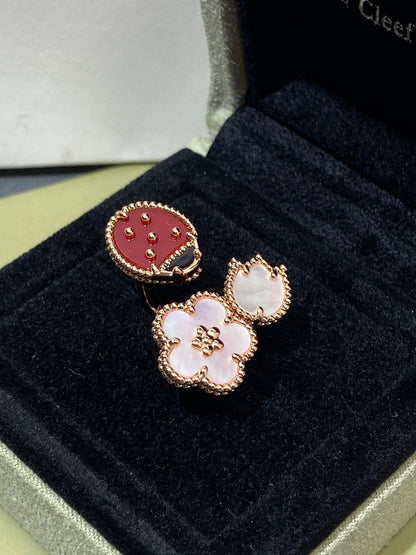 [Lumina]LUCKY 3 MOTIF Lumina GOLD RING