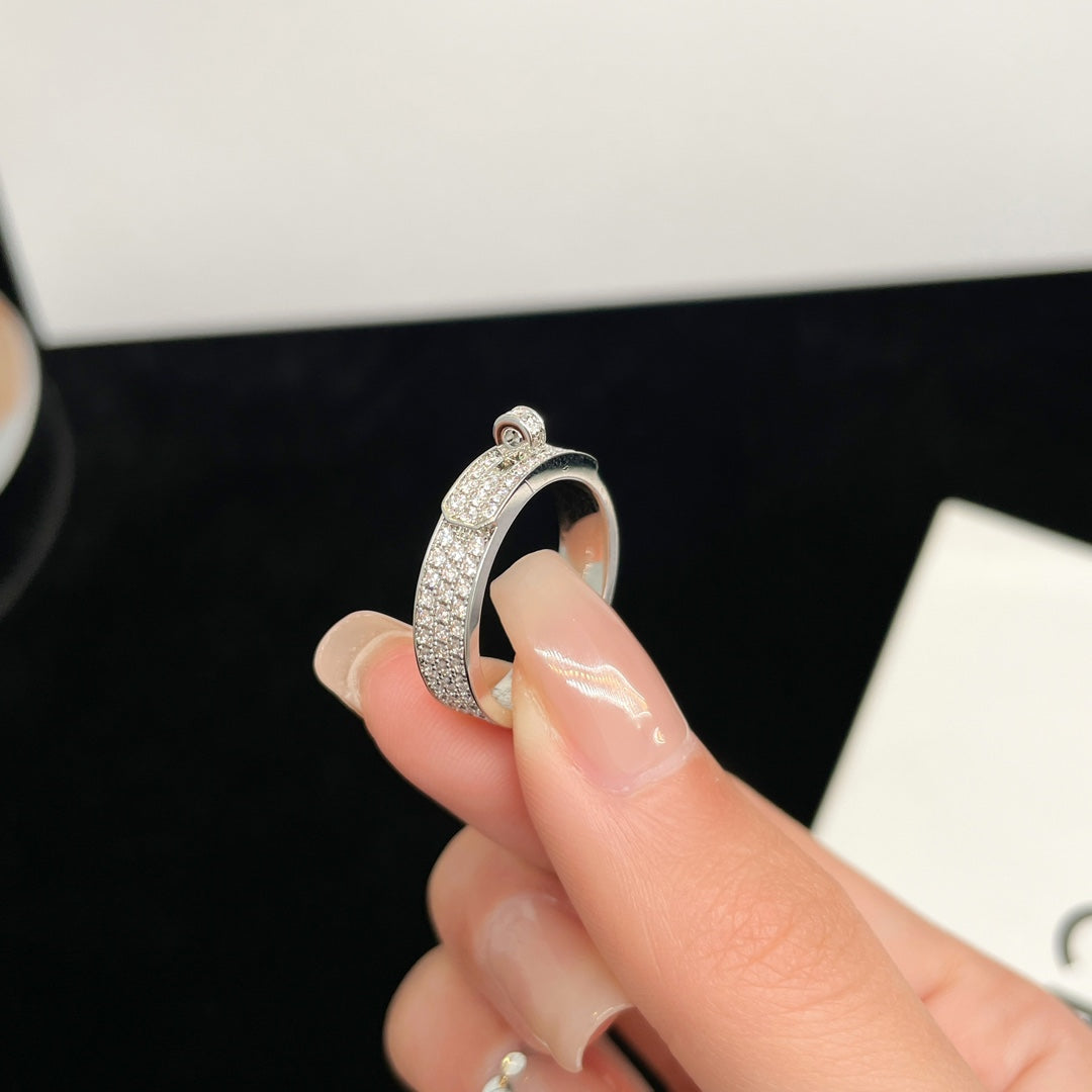 [Lumina]KELLY SILVER DIAMOND RING