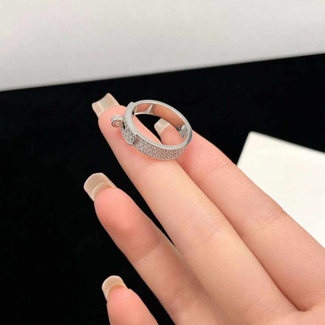 [Lumina]KELLY SILVER DIAMOND RING