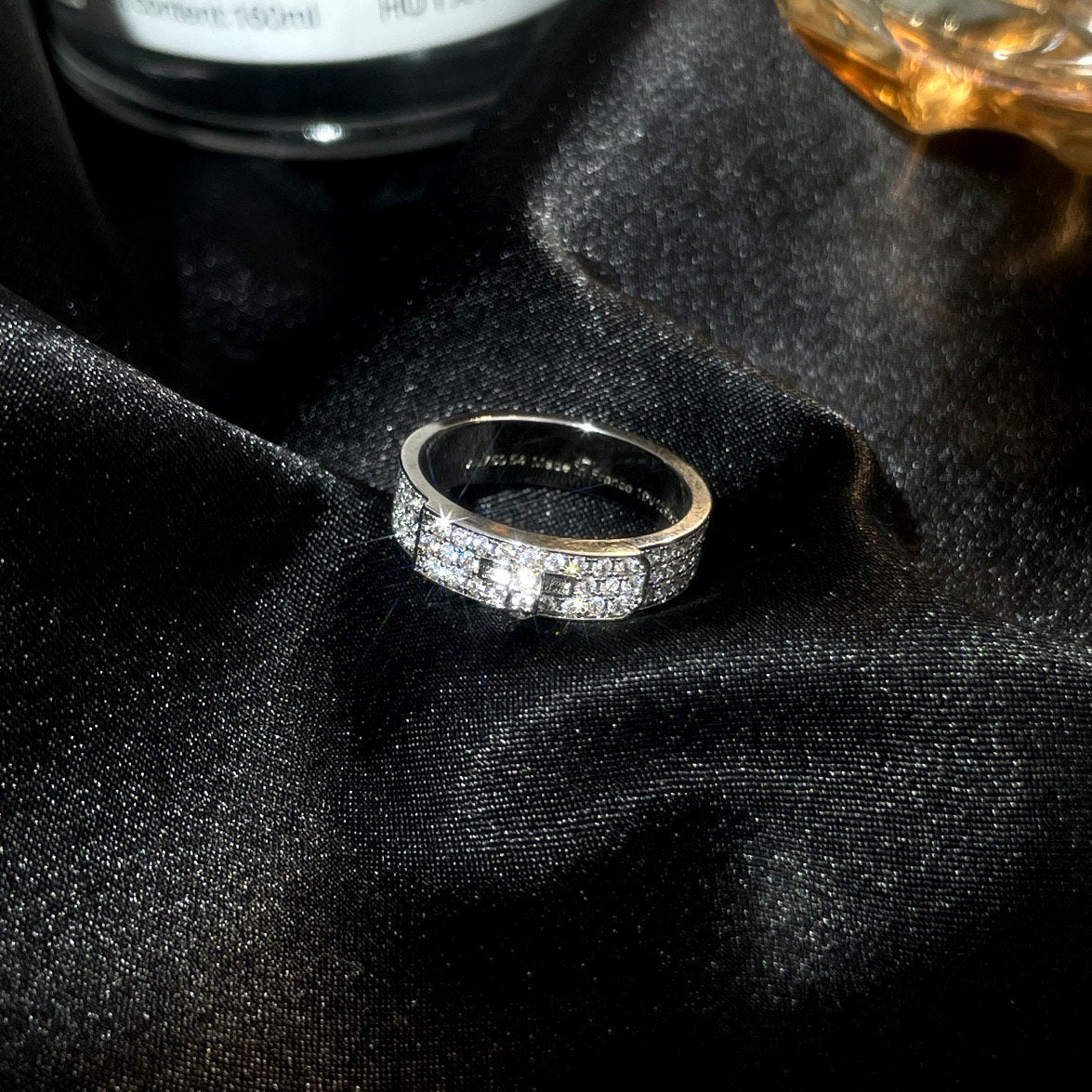 [Lumina]KELLY SILVER DIAMOND RING