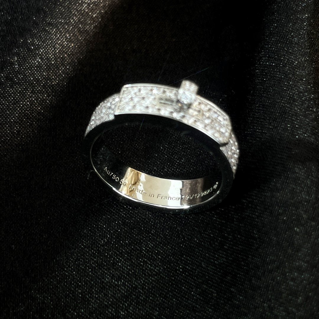 [Lumina]KELLY SILVER DIAMOND RING
