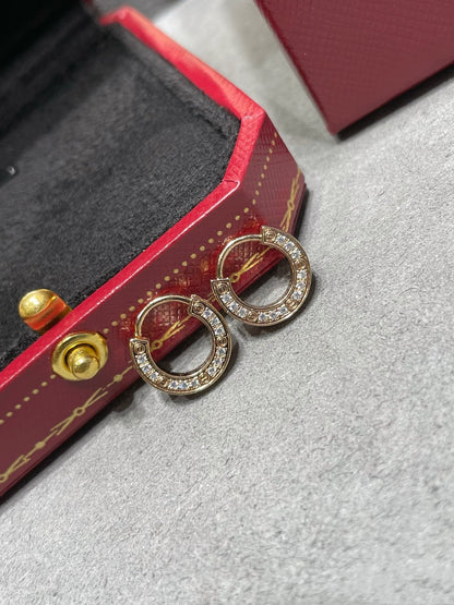 [Lumina]LOVE DIAMOND EARRINGS
