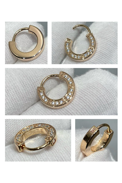 [Lumina]LOVE DIAMOND EARRINGS
