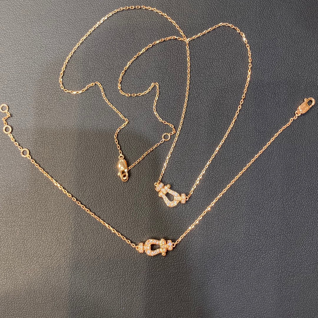 [Lumina]FORCE 10 DIAMOND PINK GOLD NECKLACE MINI MODEL