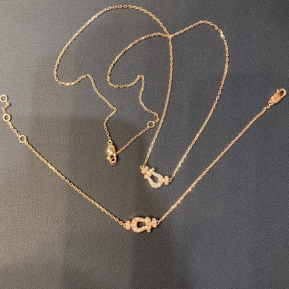 [Lumina]FORCE 10 DIAMOND PINK GOLD NECKLACE MINI MODEL