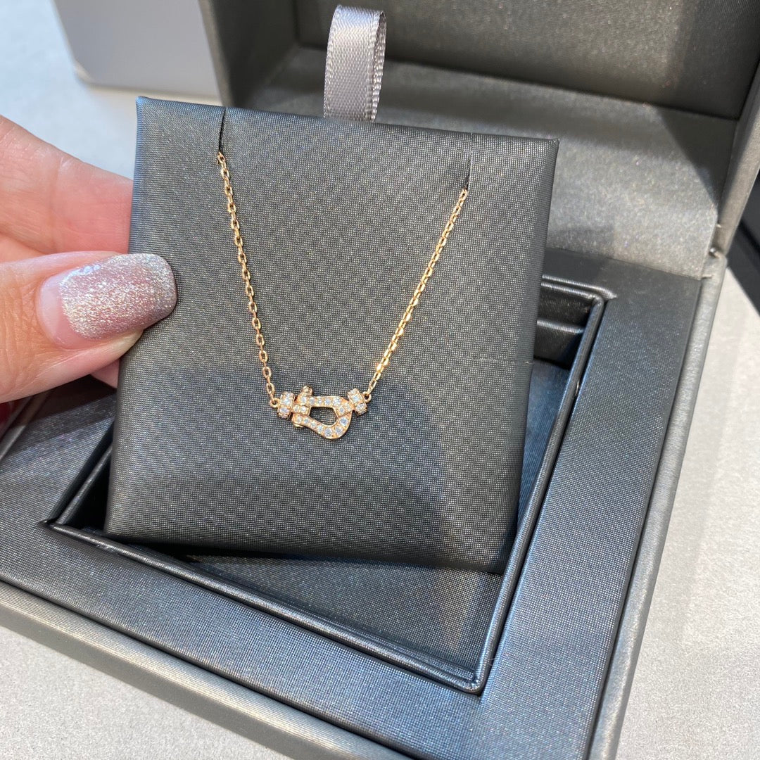 [Lumina]FORCE 10 DIAMOND PINK GOLD NECKLACE MINI MODEL