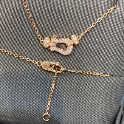 [Lumina]FORCE 10 DIAMOND PINK GOLD NECKLACE MINI MODEL