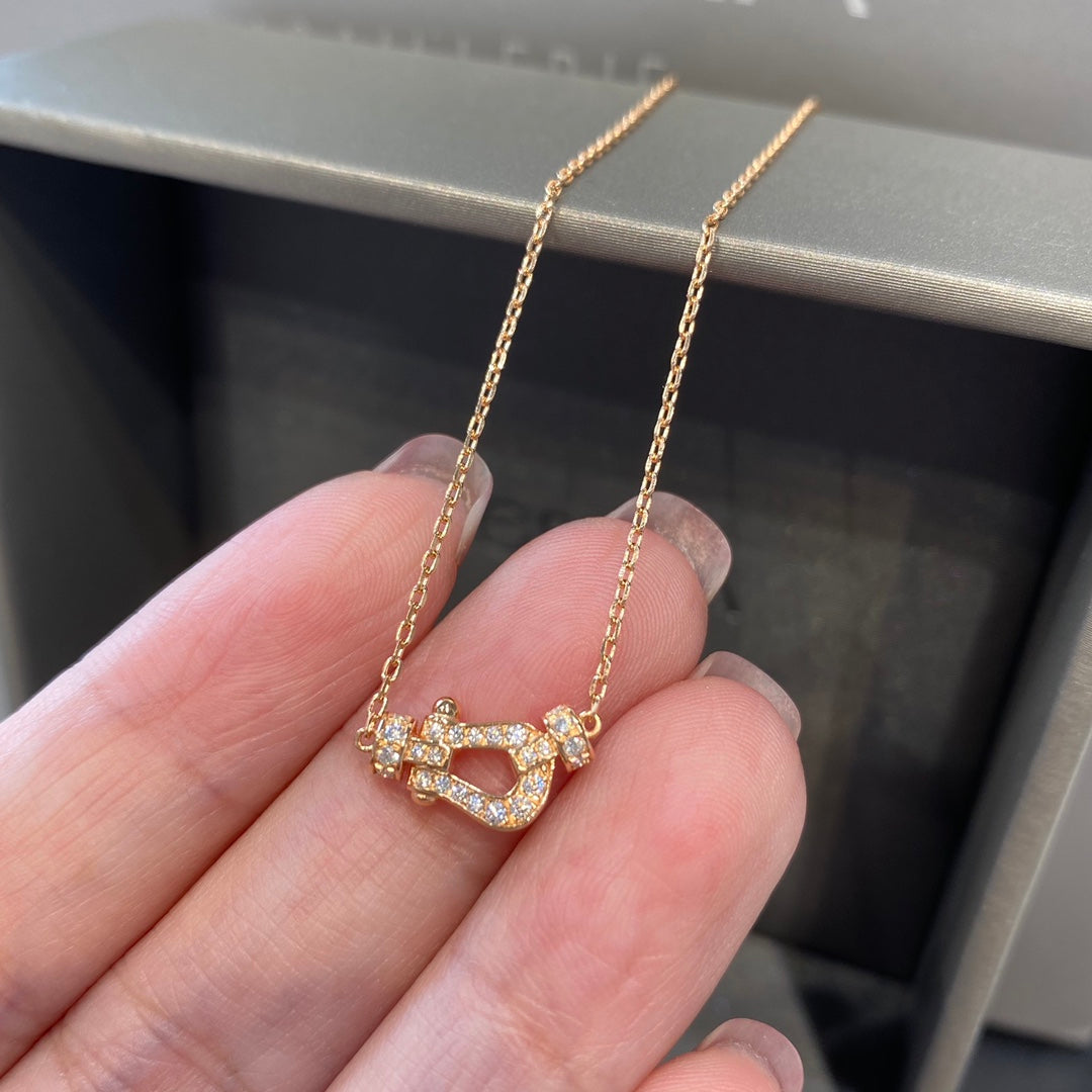 [Lumina]FORCE 10 DIAMOND PINK GOLD NECKLACE MINI MODEL