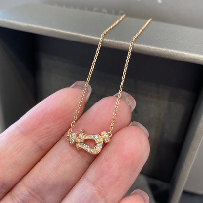 [Lumina]FORCE 10 DIAMOND PINK GOLD NECKLACE MINI MODEL