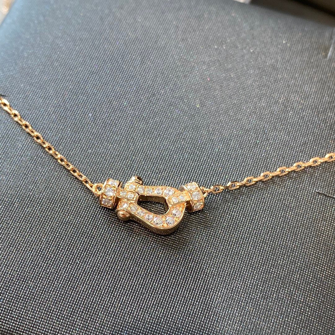 [Lumina]FORCE 10 DIAMOND PINK GOLD NECKLACE MINI MODEL