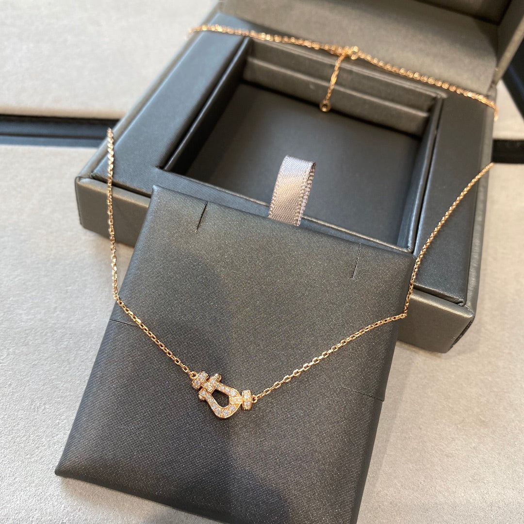 [Lumina]FORCE 10 DIAMOND PINK GOLD NECKLACE MINI MODEL