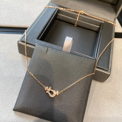 [Lumina]FORCE 10 DIAMOND PINK GOLD NECKLACE MINI MODEL