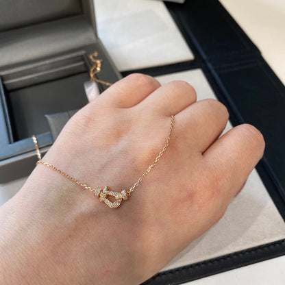 [Lumina]FORCE 10 DIAMOND PINK GOLD NECKLACE MINI MODEL