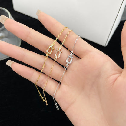 [Lumina]FORCE 10 FULL DIAMOND BUCKLE CHAIN LINK MINI MODEL