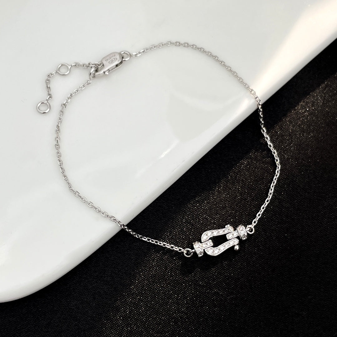 [Lumina]FORCE 10 FULL DIAMOND BUCKLE CHAIN LINK MINI MODEL
