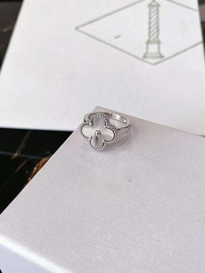 [Lumina]CLOVER SILVER RING