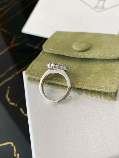 [Lumina]CLOVER SILVER RING