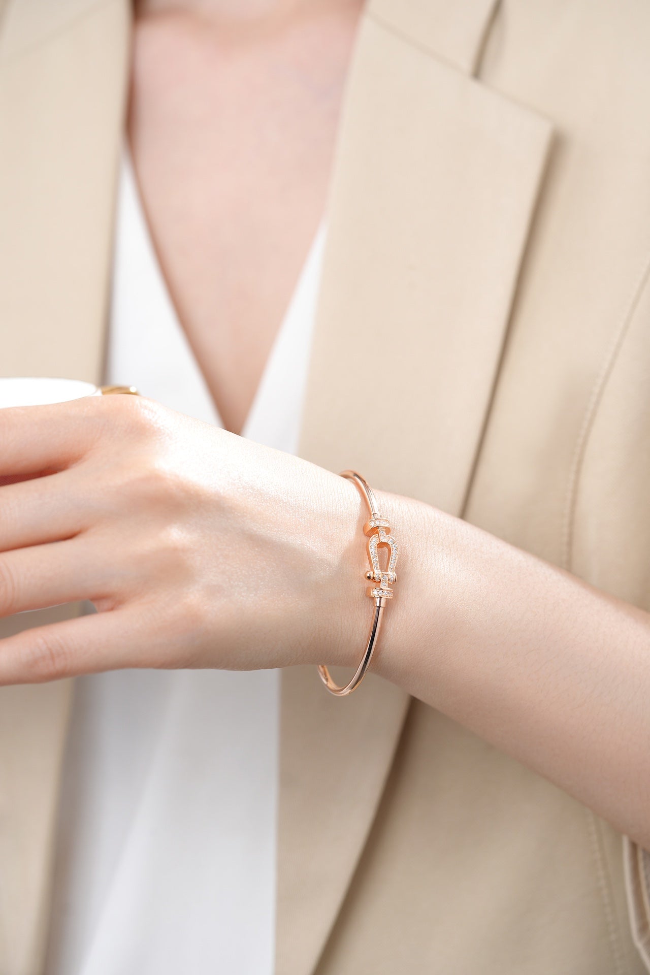 [Lumina]FORCE 10 MOYEN DIAMOND BRACELET