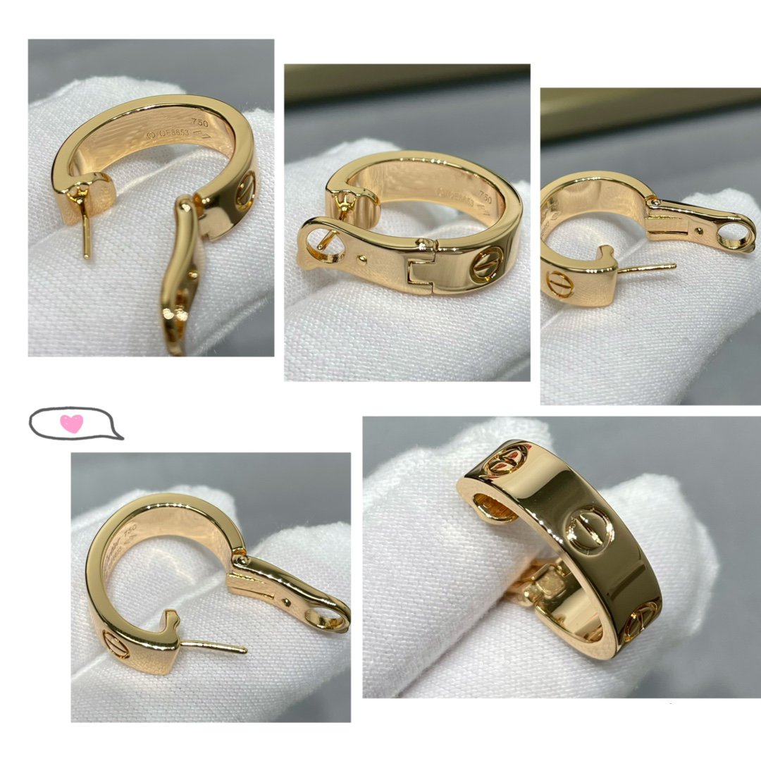 [Lumina]LOVE 5.5MM EARRINGS