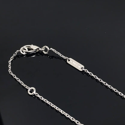 [Lumina]CLOVER PIETERSITE SILVER LONG NECKLACE