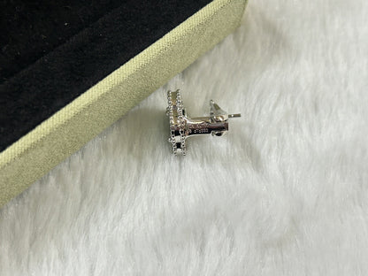 [Lumina]CLOVER PIETERSITE MEDIUM STUD EARRINGS