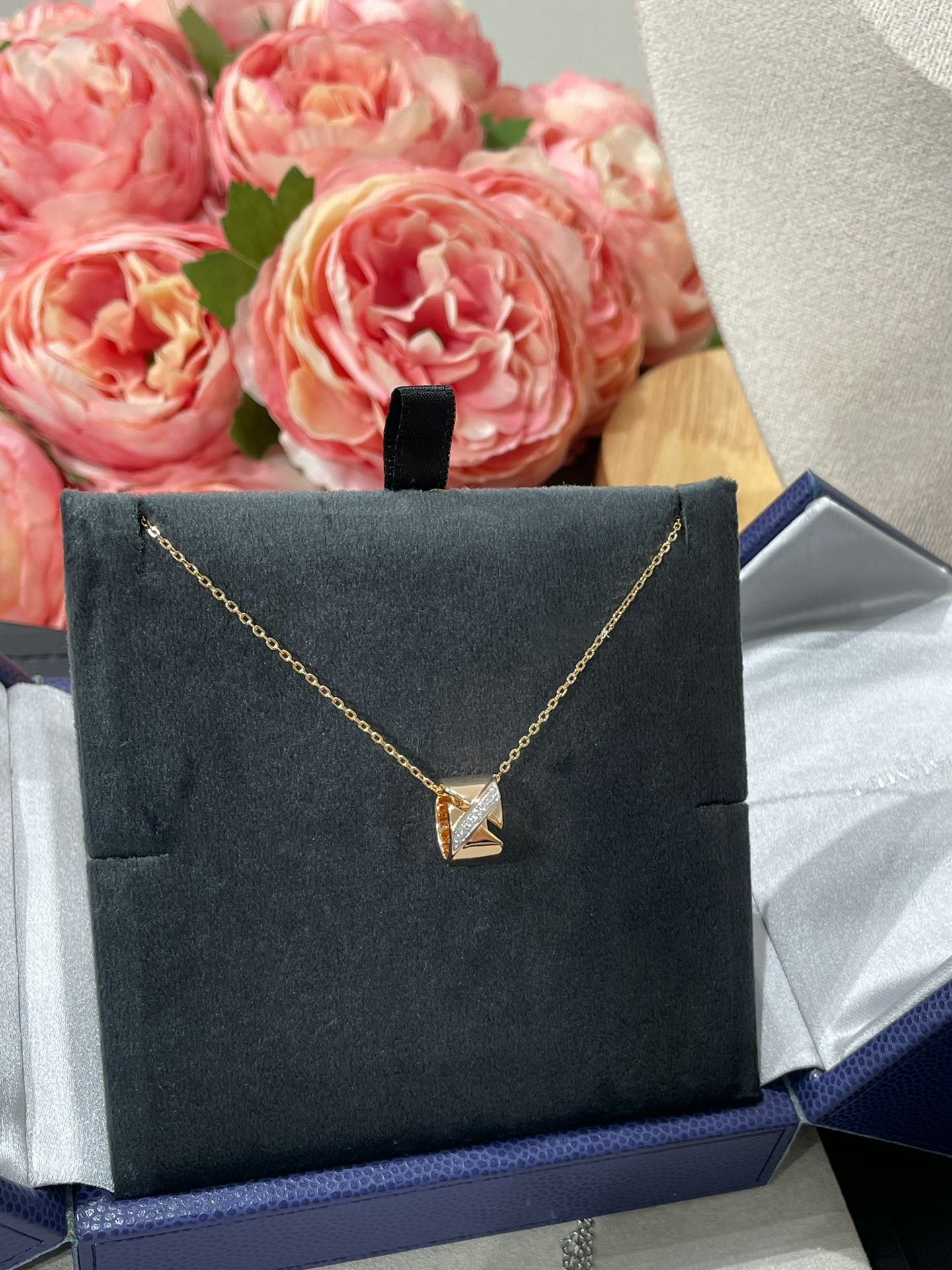 [Lumina]LIENS EVIDENCE DIAMOND NECKLACE