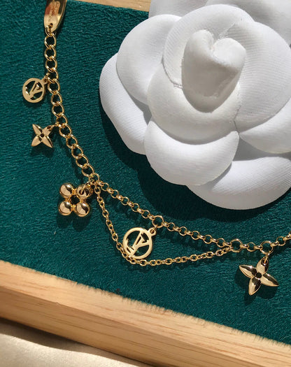 [Lumina]BLOOMING PINK GOLD MOP BRACELET