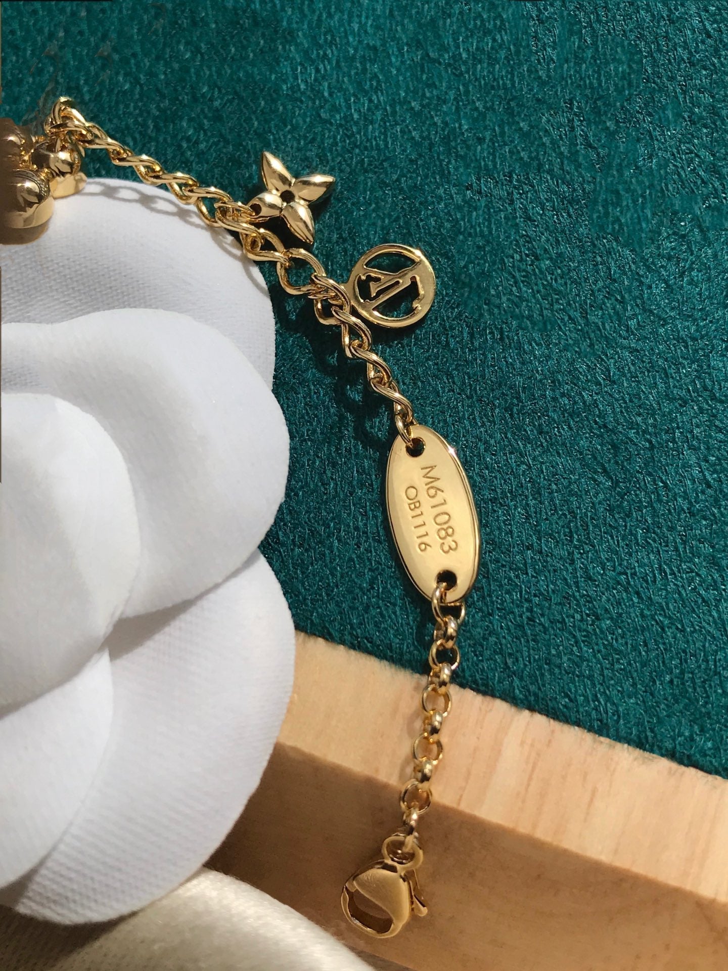 [Lumina]BLOOMING PINK GOLD MOP BRACELET