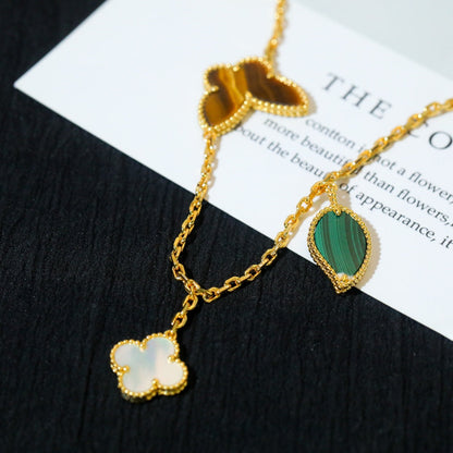 [Lumina]LUCKY SPRING 5 MOTIF GOLD BRACELET