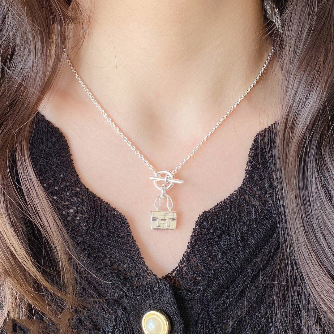 [Lumina]CONSTANCE PEDANT SILVER NECKLACE