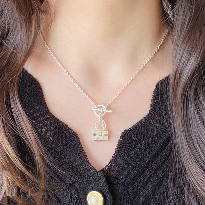 [Lumina]CONSTANCE PEDANT SILVER NECKLACE