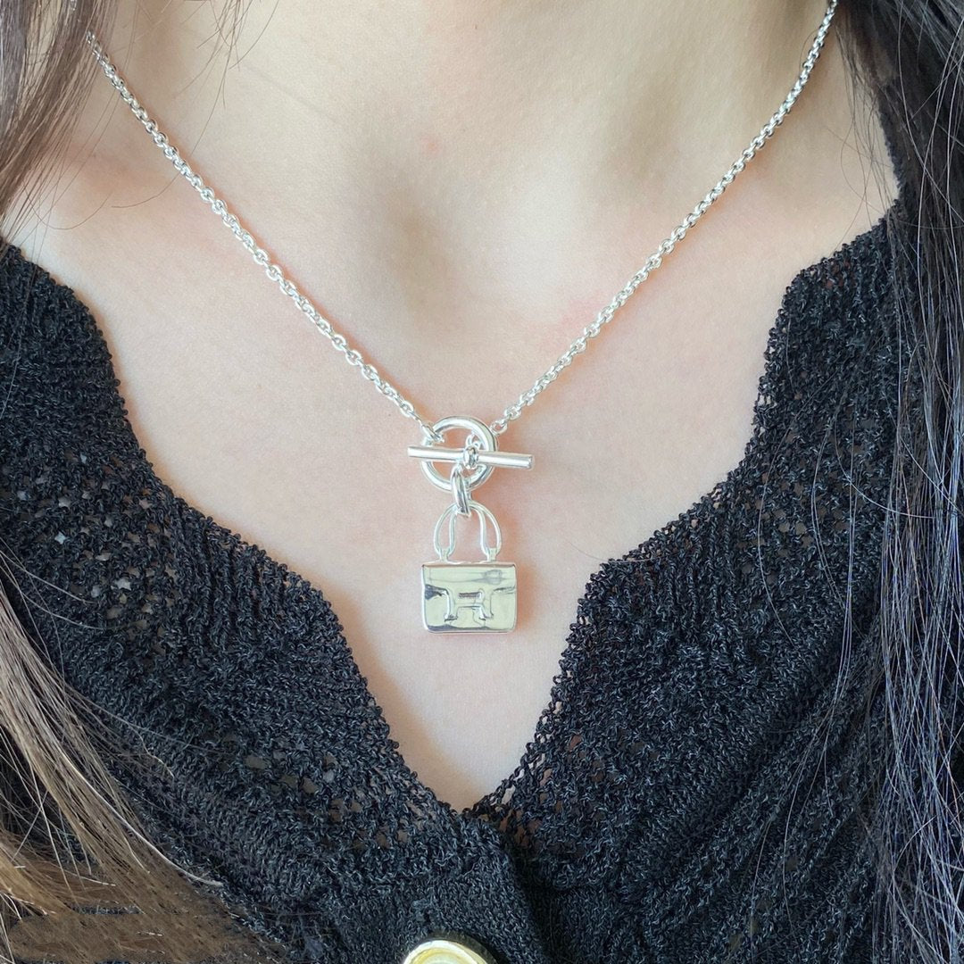 [Lumina]CONSTANCE PEDANT SILVER NECKLACE