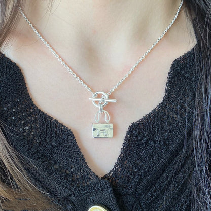 [Lumina]CONSTANCE PEDANT SILVER NECKLACE