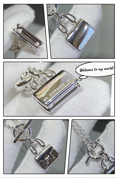 [Lumina]CONSTANCE PEDANT SILVER NECKLACE