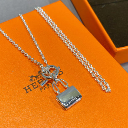 [Lumina]CONSTANCE PEDANT SILVER NECKLACE