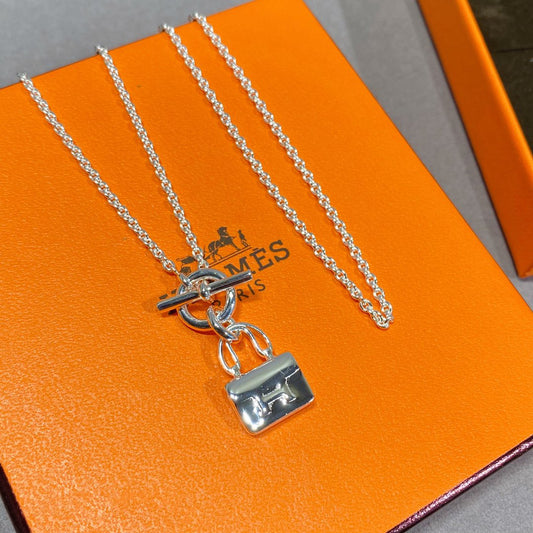 [Lumina]CONSTANCE PEDANT SILVER NECKLACE