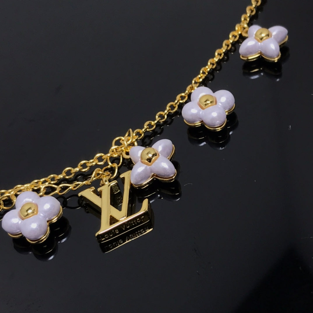 [Lumina]LOGO 6 MOTIF STAR AND SUN GOLD BRACELET