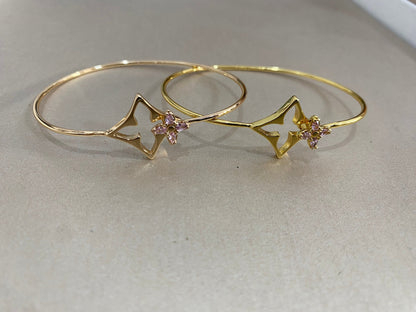 [Lumina]Pink Diamond Bracelet