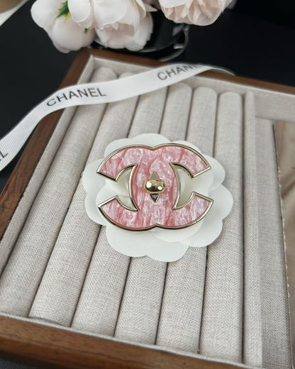 [Lumina]Pink Resin Classic Brooch 5cm
