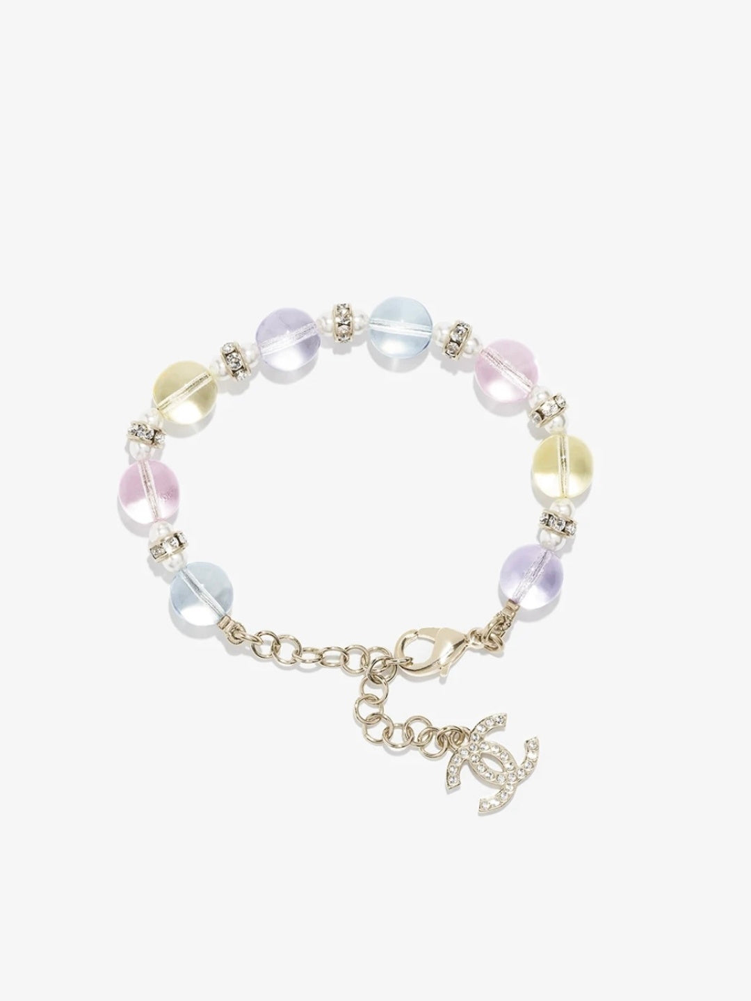 [Lumina]Colorful Transparent Resin Bracelet