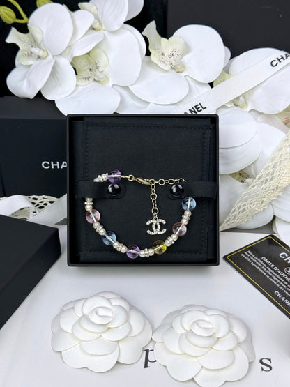 [Lumina]Colorful Transparent Resin Bracelet