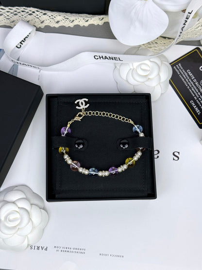 [Lumina]Colorful Transparent Resin Bracelet