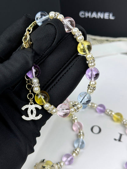 [Lumina]Colorful Transparent Resin Bracelet