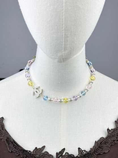 [Lumina]26C New Spring Collection Colorful Transparent Resin Necklace